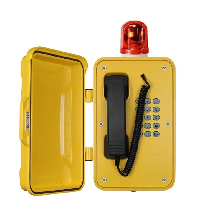 Water Proof Telephone With Flashing Beacon JR101-FK-L