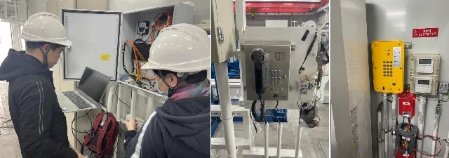 Portdagi krandagi telefonni nosozliklarni tuzatish bo'yicha texnik muhandis